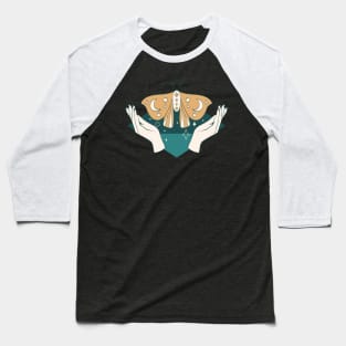 Moth energy healing Baseball T-Shirt